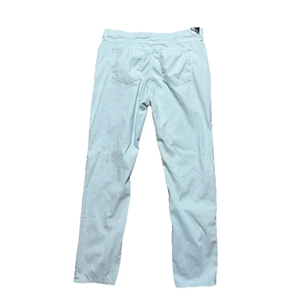 Monfrere Jeans Brando Mens 40 Linen Stretch Sky blue 40x34 Fit